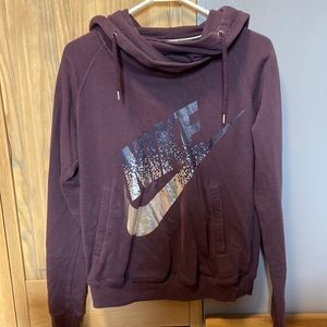 Plum Nike Hoodie